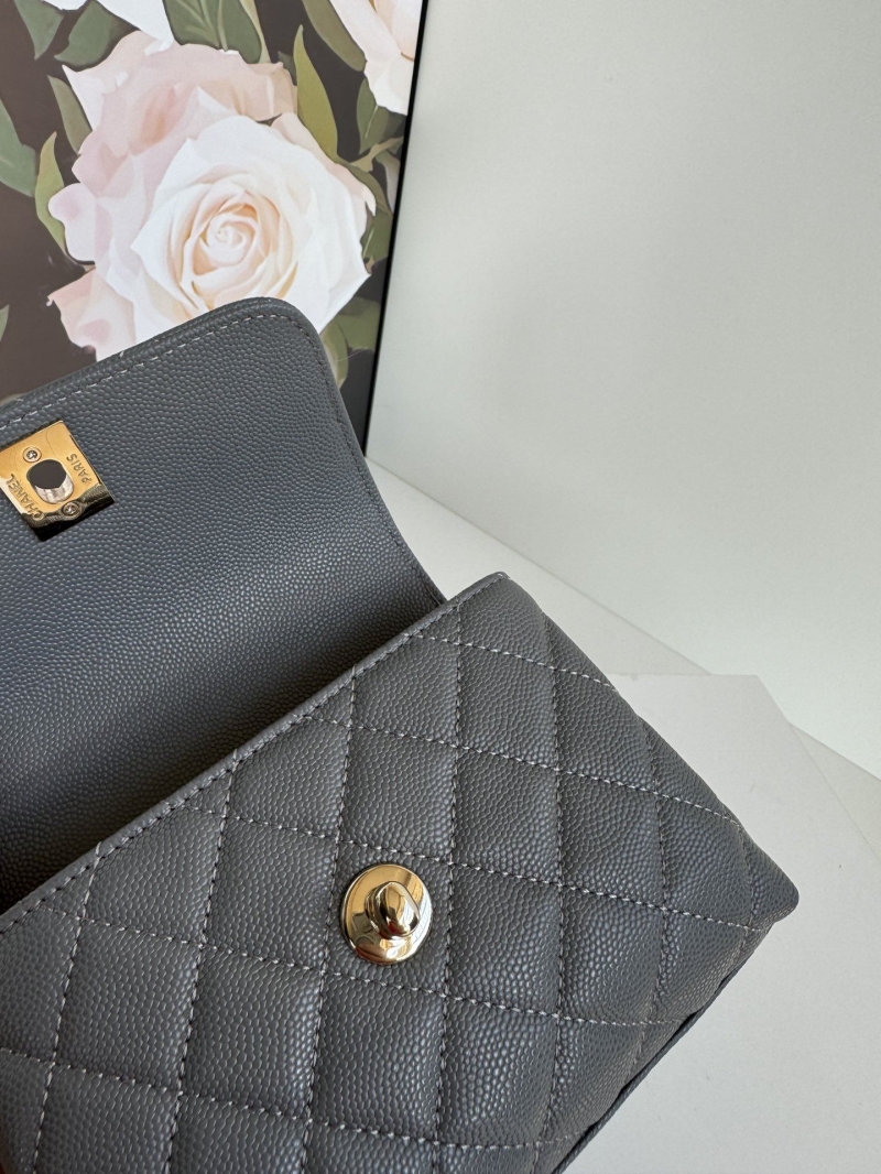 Ch**el top handle bags